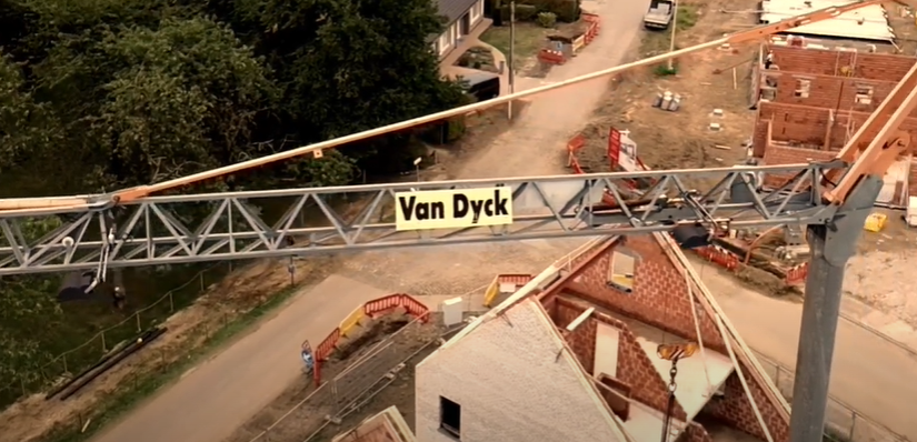 dronebeelden  - 6 woningen  Broechem